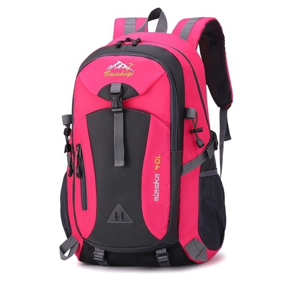 Zaino da Escursionismo 40L Zaino da Viaggio Impermeabile Borsa da Alpinismo di Alta Qualità per Uomo Donna