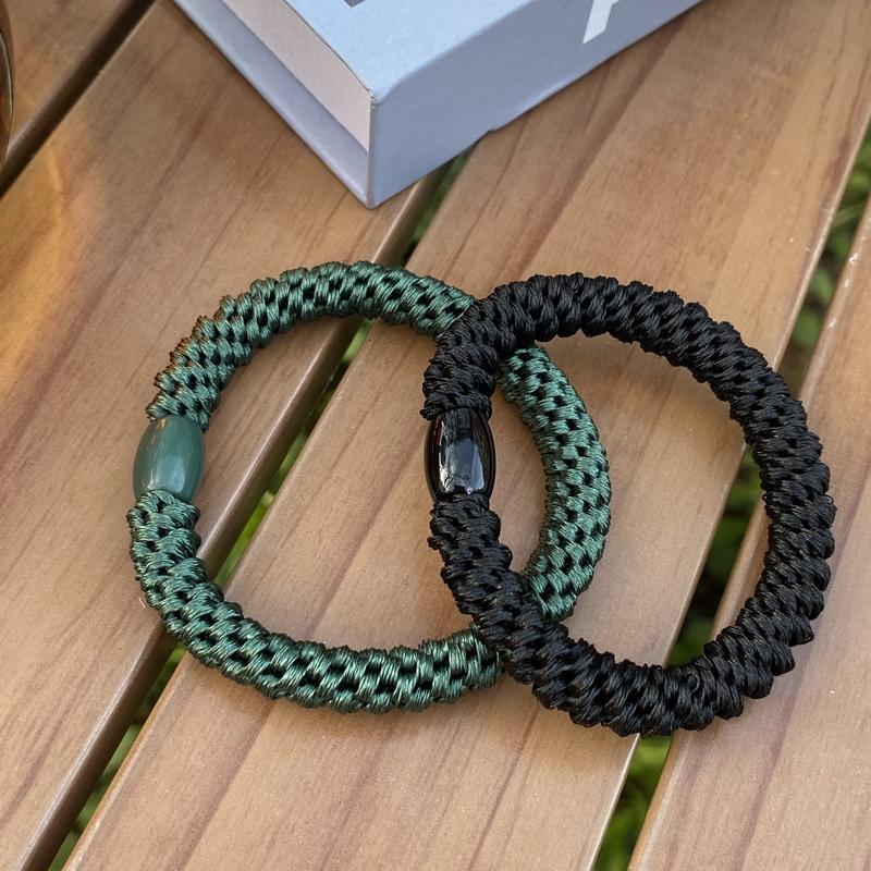 2 teile/satz Mode Knekki haar Elastiek Haar Krawatte Für Frauen elastische haar gummibänder mädchen haar seil dame haarbänder zubehör