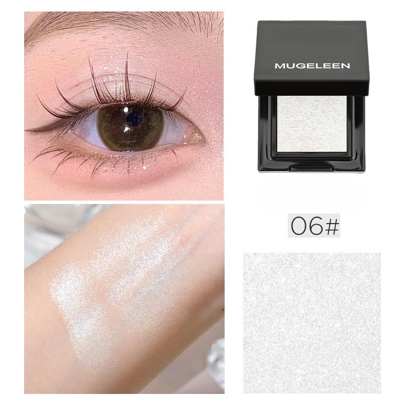 Spazio cowboy cosmico Evidenziatore Occhi Glitter Ombretto monocromatico Tavolozza Shimmer Satin Trucco Tavolozza Ombretto Kit evidenziazione