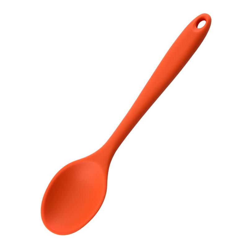 

High Temp-Resistant Silicone Spoon, Bugbug Style – Small Student Soup & Baby Mixing Spoon