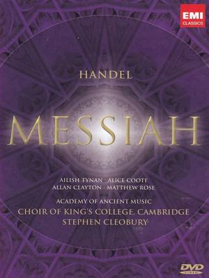 DVD AILISH TYNAN - Handel: Messiah 5099926815695 EMI Classics Europe Classical Used
