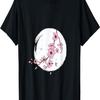 Sakura's Branch with Cherry Blossoms and the Moon T-Shirt