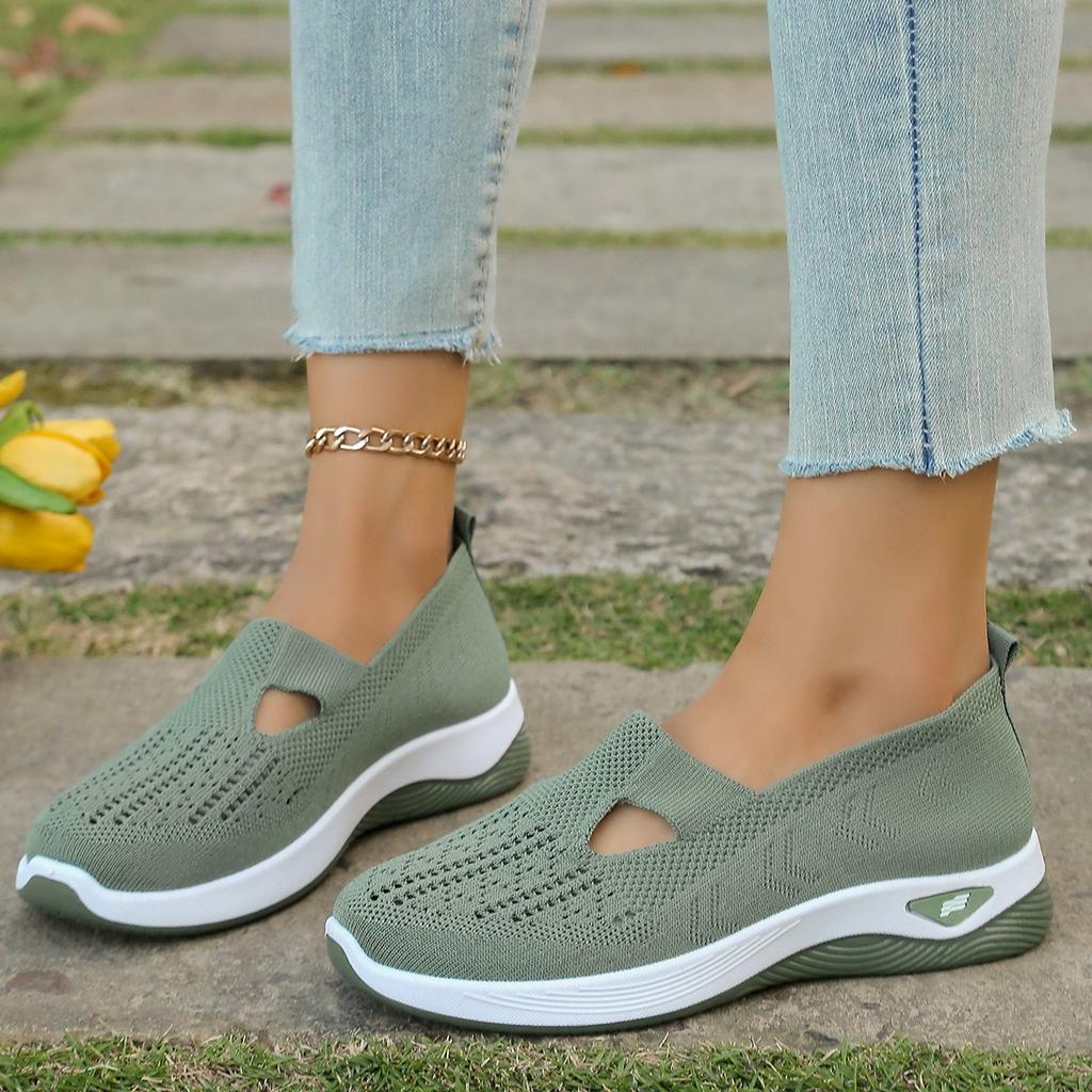 Scarpe Casual da Donna, Scarpe alla Moda Traspiranti con Suola Morbida, Scarpe Sportive da Donna
