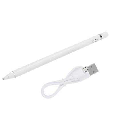 Pre iOS Android Tablet Stylus Kapacitné pero Tabletové dotykové ovládacie pero(biely)