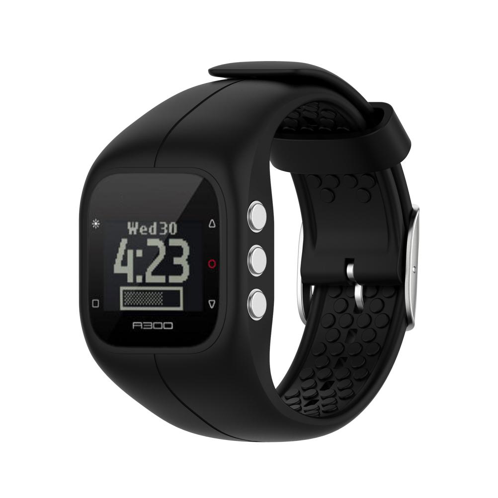 Colorful Silicone Strap Steel Buckle Replacement Band for Polar A300 Smartwatch
