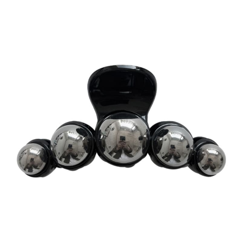 

efor. Hair Clip Silver Ball BK BLACK M
