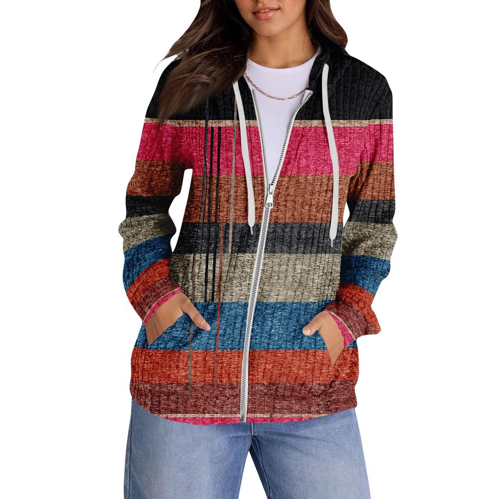 Mikiny pro ženy Trendy topy Ležérní Podzimní Móda Mikina s dlouhým rukávem S kapsami Svetr Lehký