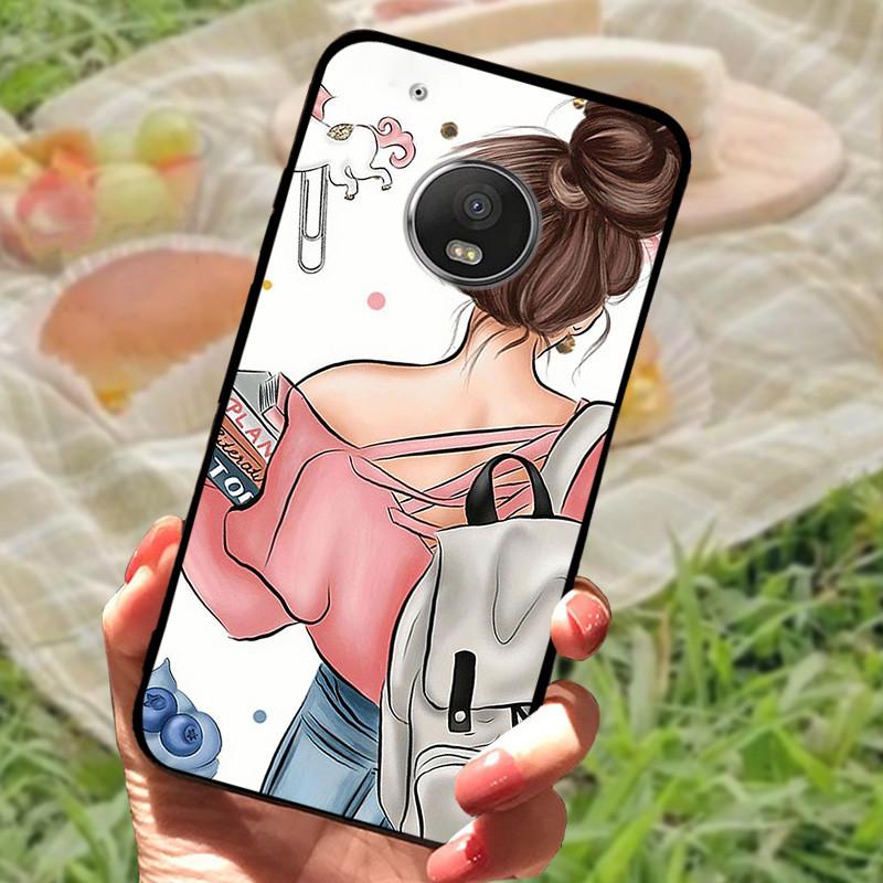 Case For Motorola Moto G5 Plus Cover XT1684 XT1685 XT1687 XT1686 Funda Marble Phone Case For Moto G5 Plus G5Plus Soft Coque Capa