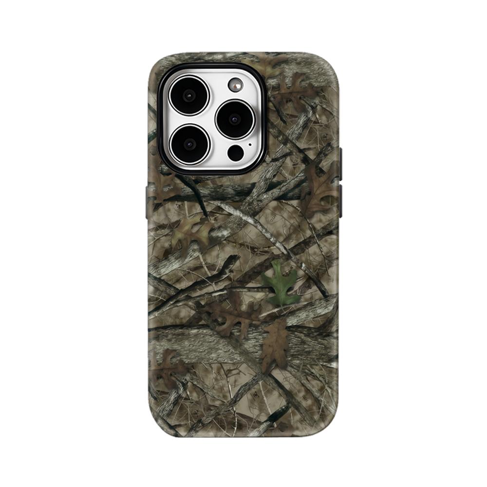 

Branch Leaves Camouflage Phone Case for IPhone 16 15 14 13 12 11 X XS XR XSMAX 7 8 Pro Max Plus Double-layer Back Cover IPHONE13MINI