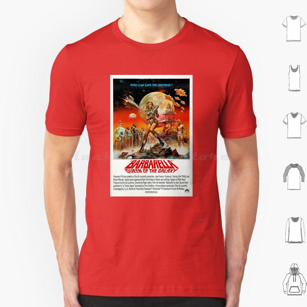 Barbarella  Queen Of The Galaxy T Shirt Men Women Kids 6xl Barbarella Camp Sci Fi Retro Cinema Movie Film Classic Colourful