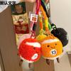 Creative Soft Billiard Pendant Plush Toy Doll Billiard Ball Black Eight Doll Girls Bag Keychain Small