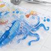 Cartoon Non-slip Children's Bathroom Shower Mat, 69x39 Cm
