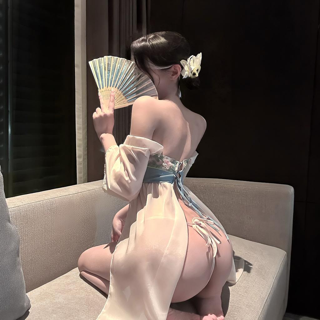 erotic underwear pure desire sexy erotic clothes high-end sweet young women's erotic underwear Hanfu