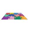 Yousheng Kids Playmat Rug 120x160cm Nursery Colorful Checkered Rug with Anti-Slip Backing Classroom Seating Area Carpet for Art Room Playroom