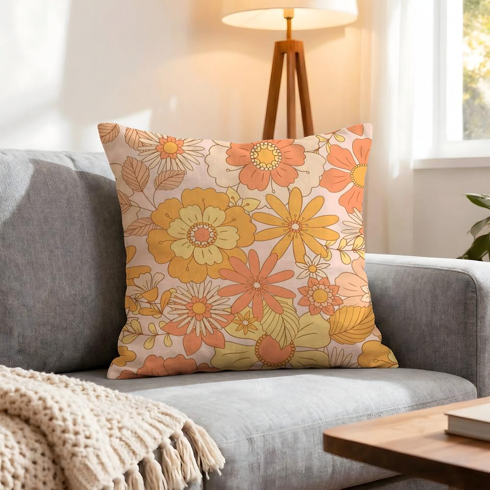 Pattern Patchwork Pattern Cushion Cover 1Pcs Decorative Covers Soft Cushion Case For Sofa Couch Decor 40X40 45X45 Pillowcases