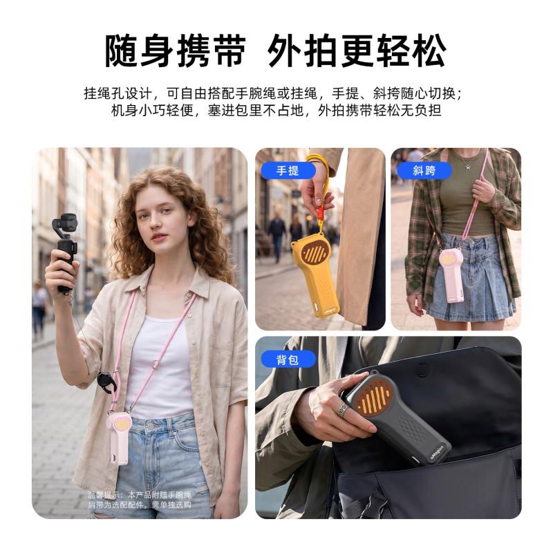 DJI Osmo Pocket 4P Protective Case Semi-Transparent Shell With Portable Storage Box Anti-Scratch PC Cover Travel Vlogging