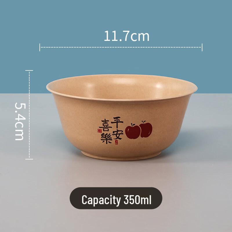 Food-Grade Rice Husk Disposable Bowls