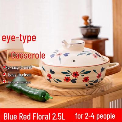 Huameiguan Japanese Hand-painted Ceramic Cooking Pot