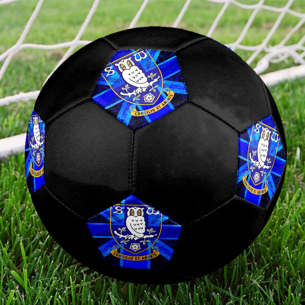 Sheffield Wednesday FC Fußball, bunt, für alle Altersgruppen geeignet, maschinengenäht, PVC-Material, Wettkampfqualität, langlebig und mit hohem Rückprall