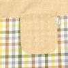 Side button apron A la carte Side button apron 258549 Beige [Kusuguru Japan] M-L