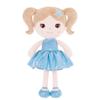 Plush Toys New Design Fashion Girl Tina Dolls Curls Dolls Furry Friends for Kids Birthday Gift Blue