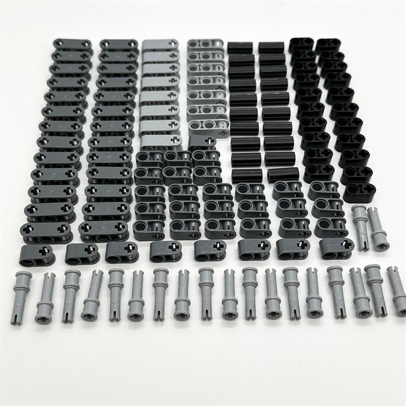 Technisches Rad Reifen Stifte Platte Set Bausteine Kompatibel 42003 32184 32054 Enlighten MOC Montage Partikel Ziegel Spielzeug