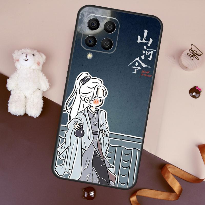 EHRENWORT Shan He Ling Cartoon Hülle Für Samsung Galaxy M32 M52 M14 M54 M13 M33 M53 M56 M36 M16 M31 M11 M12 M35 M55 M15 M06