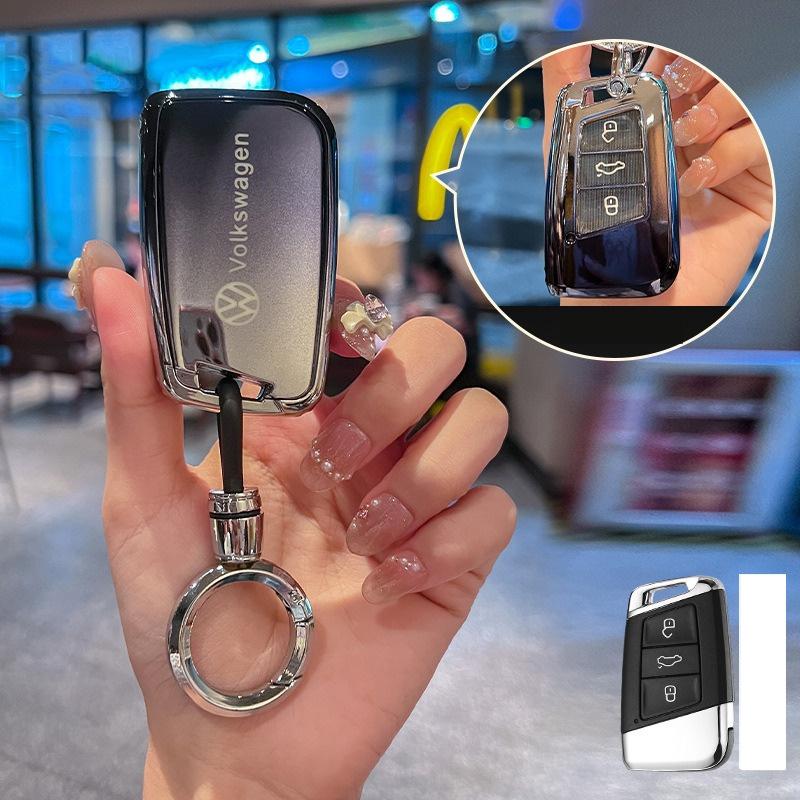 2026 Hot For VW VOLKSWAGEN Fashions TPU Car Key Cover Case Holder Shell Protection For VW Volkswagen  Magotan Passat B8 Tiguan M