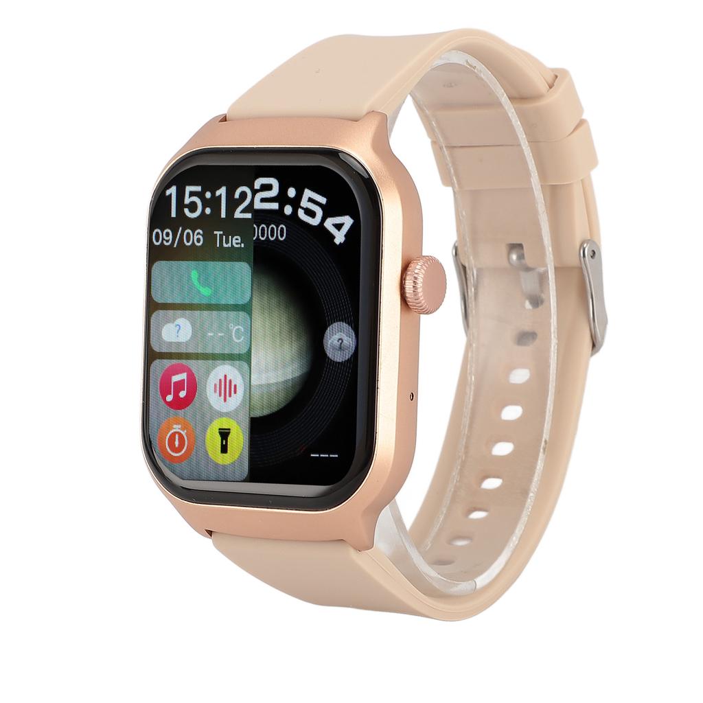Intelligent Watch IP67 Water Resistant 2.01 Inch Screen Multiple Sport Modes Bluetooth Calling Music Playback for Daily