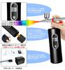 Fascinated Rechargeable Airbrush with Battery Level Visualizer, Dual Action, Three Adjustable Pressure Modes (High, Medium, Low), 0.3mm Diameter, for