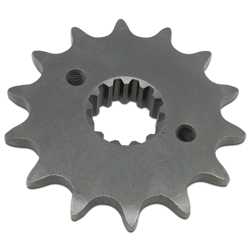 520 Chain 13T 14T 15T 16T Motorcycle CNC Steel Front Sprocket For Honda Off Road XR650 R-Y,1,2,3,4.5,6,7 2000-2007