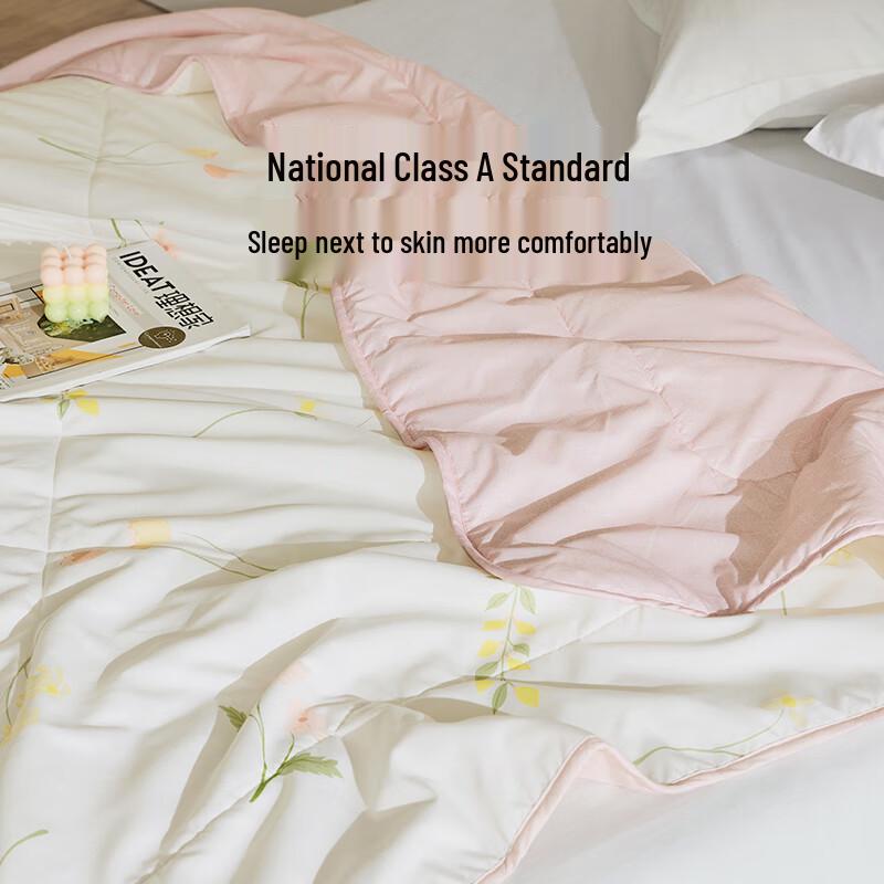 LOVO Class A Antibacterial Washable Summer Comforter
