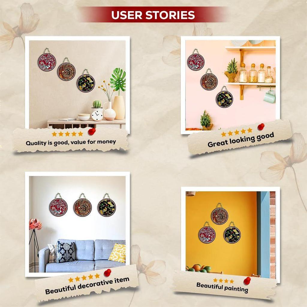 Wall Decor Items for Living Room | Wall Hangings for Home Decoration | Home Decor Items for Living Room | Decorative Items for Home