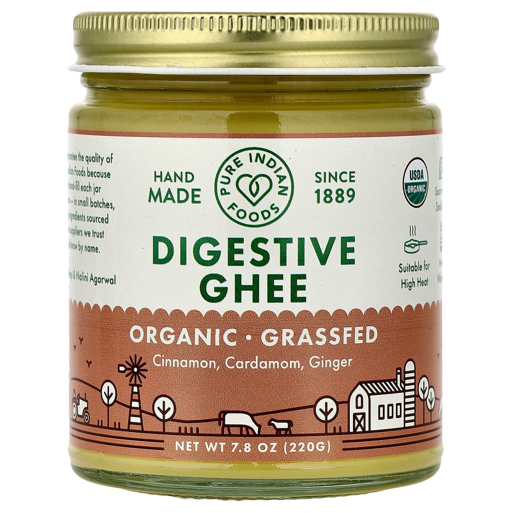 Pure Indian Foods Digestive Ghee 220g (7.8oz)