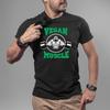 Vegan Muscle Gorilla Lifting Barbell Gym T Shirt Plant Based Workout Athletic Funny S For Fitness Athlete Vintage