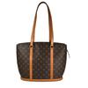 Nume Leather Babylon Tote Bag Monogram Canvas Brown Women M511002 Used