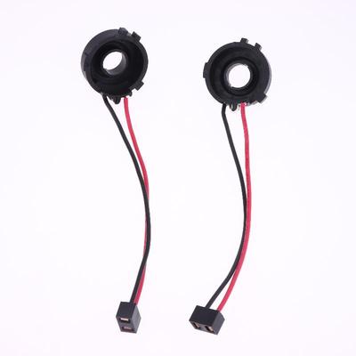 2Pcs Headlight Bases Retainers For Golf 7 Mk7 Mk6 Tiguan Sharan Multivan Touran Scirocco Passat B7 H7 Led Socket Adapters