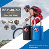 TSA21011 Mini Travel Trolley Suitcase Padlock - TSA Customs Key Lock