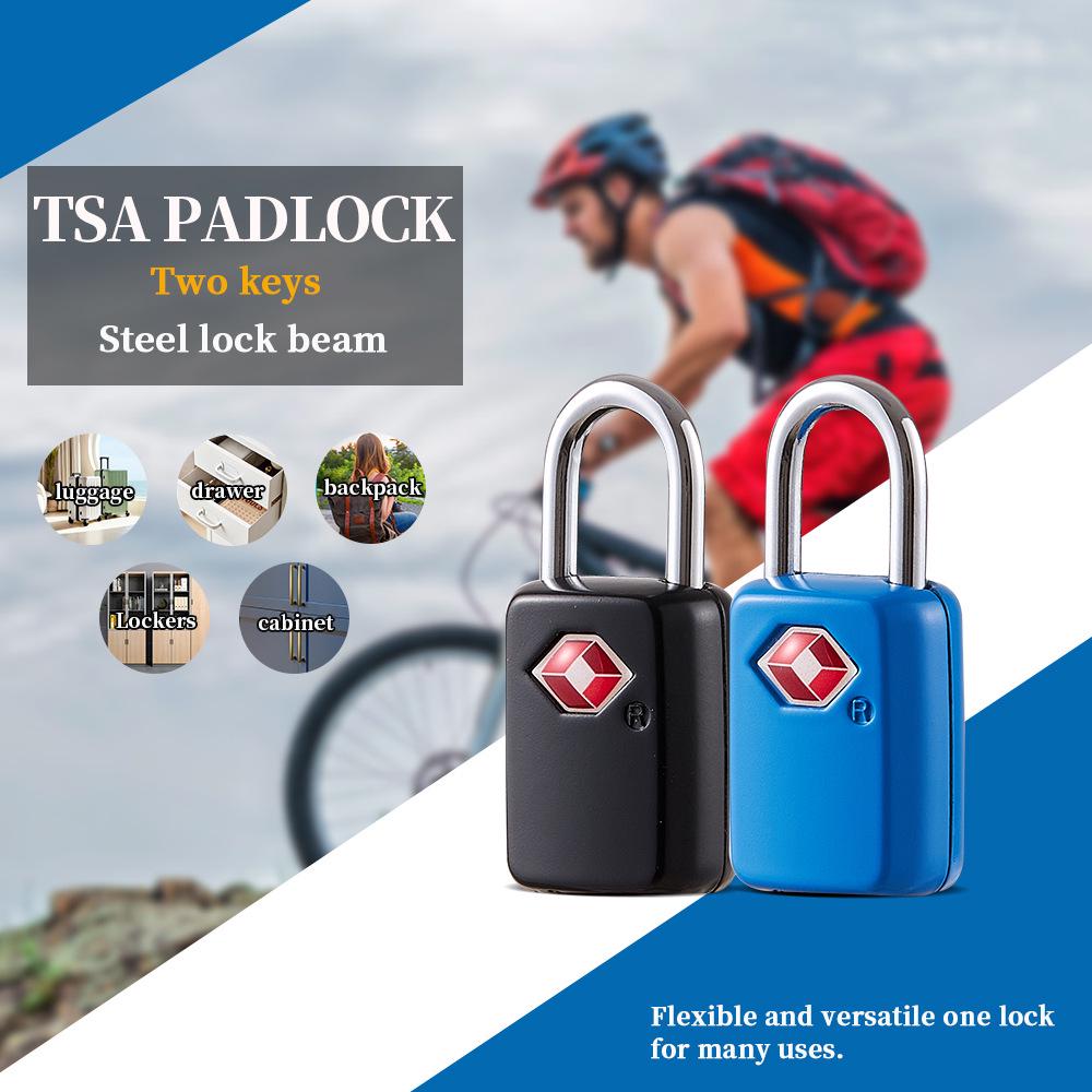 TSA21011 Mini Travel Trolley Suitcase Padlock - TSA Customs Key Lock