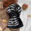 Korean Striped Knitted Scarf Women's New Autumn and Winter Thickened Neck Protection Warm Wool Scarf Student Atmosphere