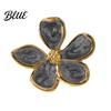 Pastoral Style Ring Finger Five-Petal Flower Shape Open Adjustable Fit