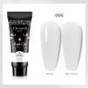 Colla per Estensione Nail Art UV Solida Senza Vassoio di Carta Estensione Rapida Modello di Cristallo Colla per Fototerapia Unghie Colla di Cristallo 15ml