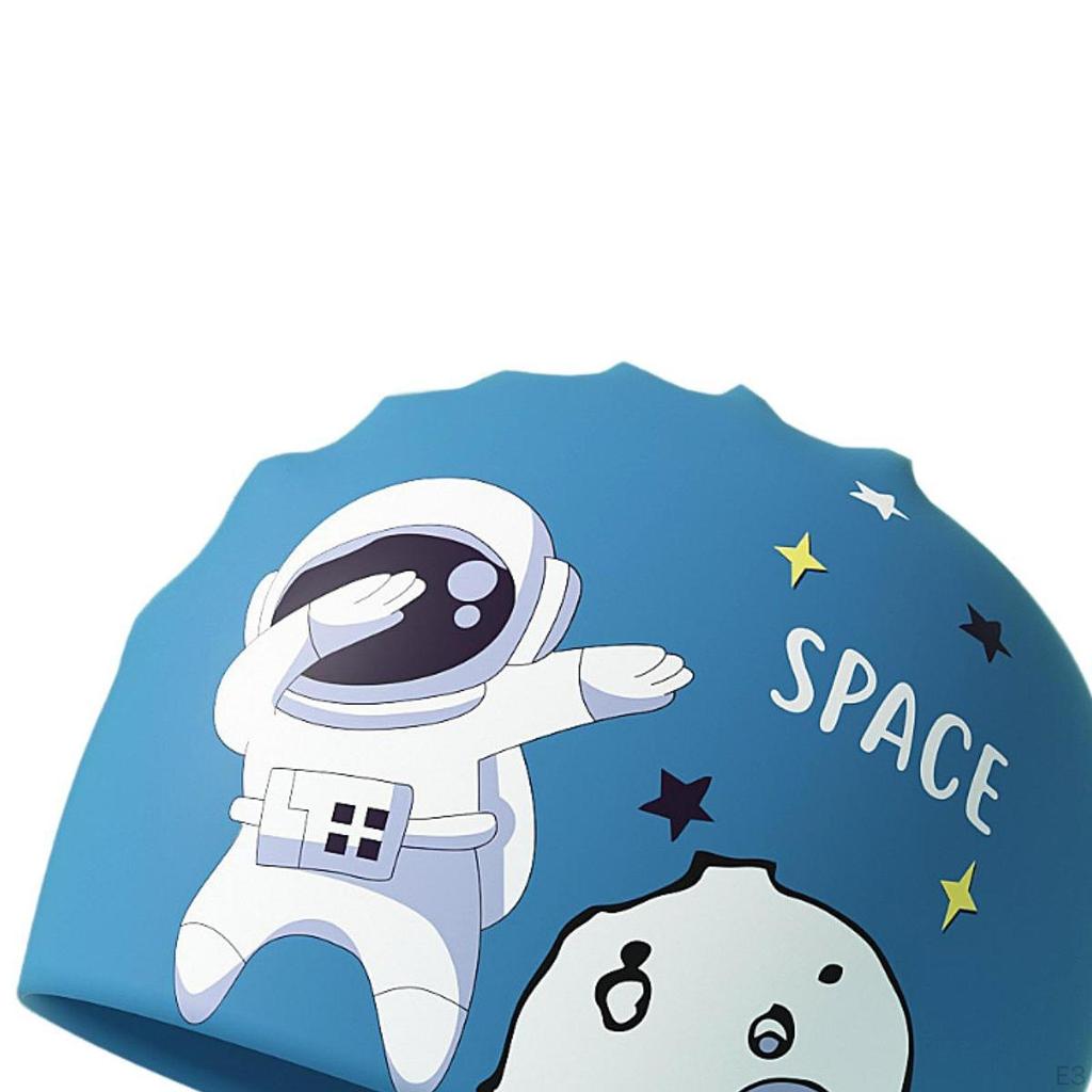 Children Swim Cap Shower Bath Hat Non Slip for Kids Men Women Lightweight Swimming Water