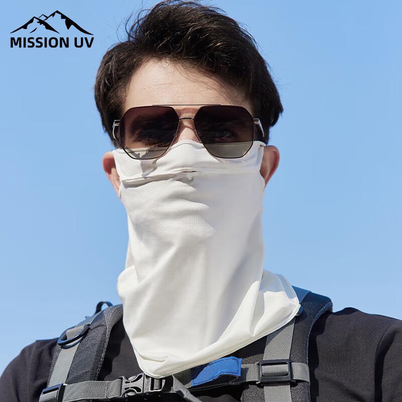 MISSION Men s Ice Silk UV Sun Protection Face Mask