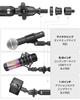 KUUVAN Aluminium Mikrofonarm Mikrofon Kamera Gewicht für Kondensator SLR und LED Fotografie Verstellbar Kabel Mikrofonklemme Faltbar für Einfach