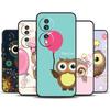 Cute Cartoon Owl Case For Honor X8b X9b X9a X8a X7a X6a X7 X8 X9 Cover For Honor Magic 6 5 Pro 50 70 90 Lite