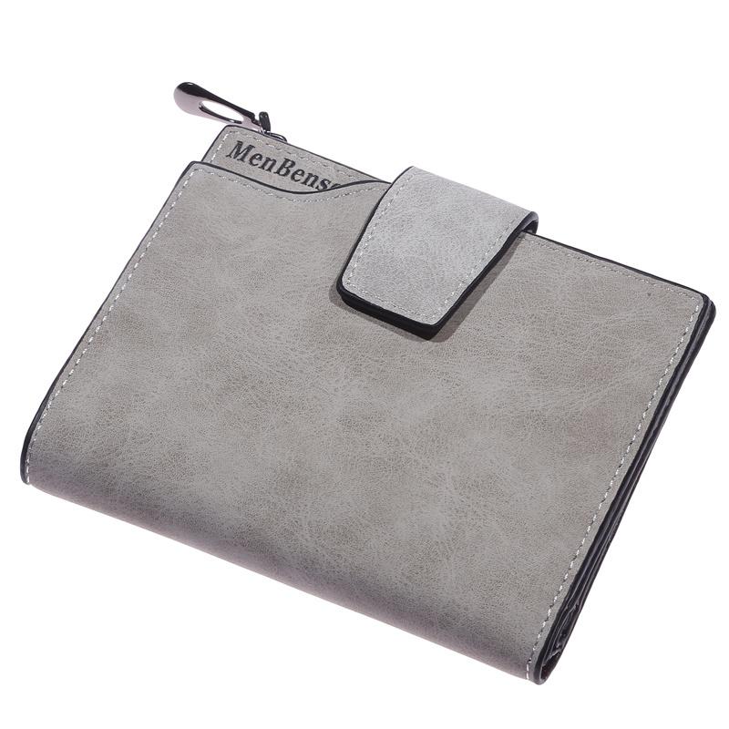 Portafoglio da donna con pochette Hasp corto Custodia da donna Mini Lady Carteira Femininas Portamonete Porta carte