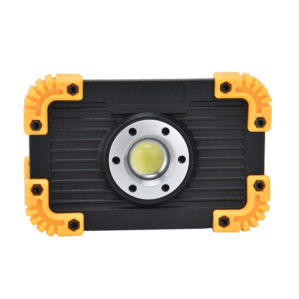 LED Emergency Flood Light Mini COB Work Light Portable Round USB Charging Camping Light for Outdoor
