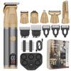 Waterproof electric shaver, household men's hair clipper, multi-functional electric nose hair trimmer set wholesale