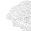 Dining Placemat Decoration Oval Table Vintage Hand Crochet Cotton Lace